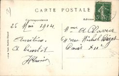 CPA Besancon Historique La Porte Rivotte Tours