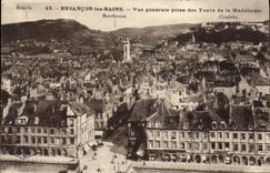 CPA Besancon Les Bains Vue Generale Prise Des Tours De La Madeleine