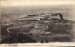 CPA Besancon Vue Generale De la Citadelle Prise De La Chapelle Des Buis