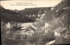 CPA Les Hotels Du Saut Du Doubs