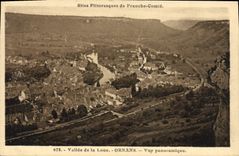 CPA Ornans Vue Panoramique Vallee De La Loue