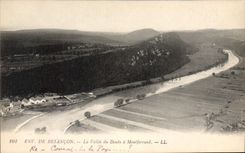 CPA Besancon La Vallee Du Doubs A Montferrand