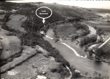 CPSM Sites Pittoresques De La Vallee Du Doubs Les Grottes D'Osselle Vue Aerienne