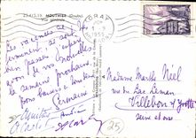 CPSM Mouthier Vue Generale