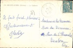 CPA Le Grand Serre La Galaure