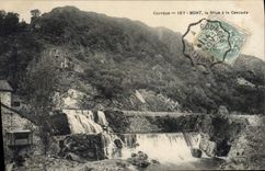 CPA Bort La Rhue A La Cascade