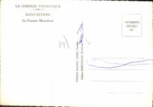 CPSM Saint Setiers La Fontaine Miraculeuse