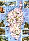 CPSM La Corse Ile De Beaute Cedee A La France Ajaccio