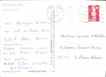 CPSM Souvenir De Corse Rueile De Sartene
