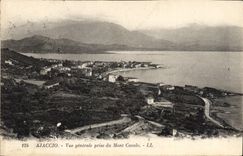 CPA Ajaccio Vue Generale Prise Du Mont Cacalo