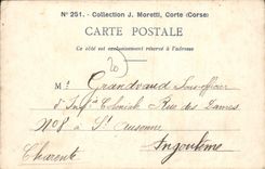 CPA Ajaccio Gritte De Napoleon
