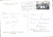 CPSM Ajaccio Reproduction Interdite