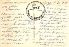 CPSM Bonifacio Les Falaises Et La Vieille Ville