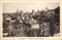 CPA Semur Vue Generale Prise Des Chicottes