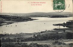 CPA Le Morvan Illustre Le Lac Des Settons