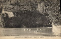 CPA Baulme La Roche Source De La Douix