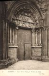 CPA Semur Eglise Notre Dame Le Portail Des bleds