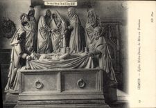 CPA Semur Eglise Notre Dame La Mise Au Tombeau