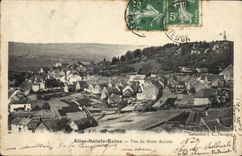 CPA Alise Saint Reine Vue Du Mont Auxois