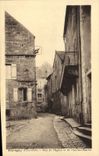 CPA Flavigny Rue De I'Eglise Et De L'Ancien Marche