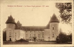 CPA Savigny Les Beaune Le Chateau