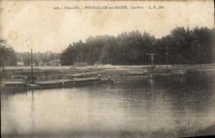 CPA Pontailler Sur Saone Le Port