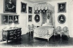 CPA Chateau De Bussy Rabutin Chambre De Madame De Sevigne