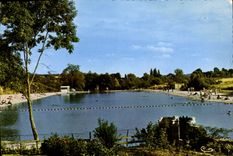 CPSM Nolay La Piscine