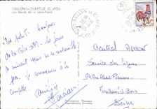 CPSM Saulon La Chapelle Les Bords De La Sans Fond