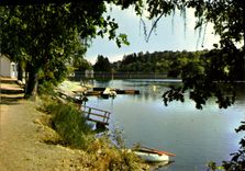 CPSM Semur En Auxois Le Lac De Pont