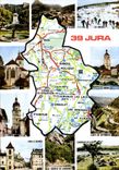 CPSM Jura Poligny Les Rousses Orgelet St Amour Lacets de Septmoncel 