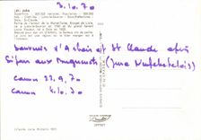 CPSM Jura Poligny Les Rousses Orgelet St Amour Lacets de Septmoncel