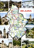 CPSM CPSM Jura Poligny Les Rousses Orgelet St Amour Lacets de Septmoncel 