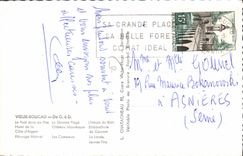 CPA Souvenir de Boucau 