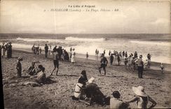 CPA La Cote d'Argent Hossegor La Plage l'Ocean 