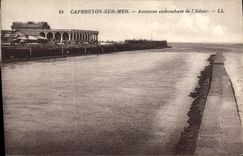CPA Capbreton Sur Mer Anciennne Embouchure de l'Adour 