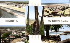 CPA Souvenir de Biscarrosse Landes 