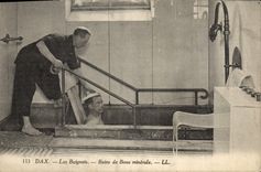 CPA Dax Les Baignois Bains de Boue Minerale 