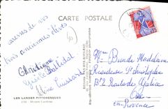 CPA Les Landes Pittoresques Maison Landaise