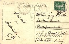 CPA Crepuscule dans la Lande 