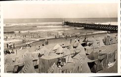 CPA Capbreton Landes La Plage et l'Estacade 