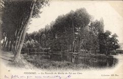 CPA Vendome La Passerelle du Moulin du Pre Aux Chats 
