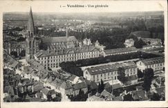 CPA Vendome Vue Generale 