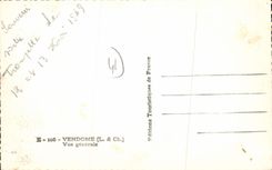 CPA Vendome Vue Generale 