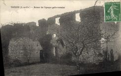 CPA Thezee Ruines de l'epoque gallo romaine 
