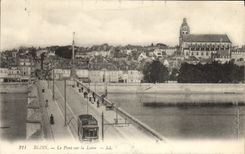 CPA Blois Le Pont sur la Loire 