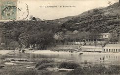 CPA Le Pertuiset Le Rocher Maudit 