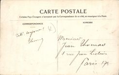 CPA Le Pertuiset Le Rocher Maudit 