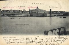 CPA La Tourette Fort St Jean Quai de la Tourette 
