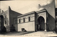 CPA Exposition Coloniale de Marseille Palais des Interts Francais dans le Levant 